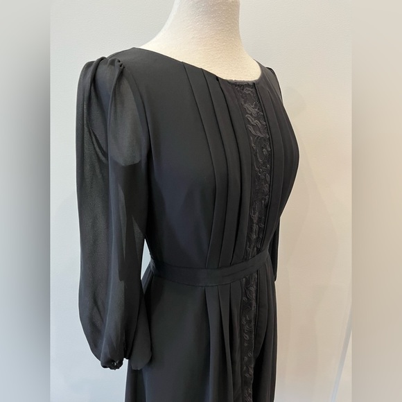 Jessica Simpson Sheer Long Sleeve Dress - Size 4 - Picture 4 of 12
